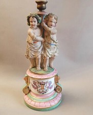 Base Lampada In Porcellana E