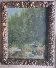 Antico quadro olio inizio '900