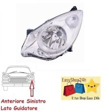 FARO FANALE PROIETTORE ANTERIORE SX PER OPEL AGILA B DA 2008 H4 CON MOTORINO EL