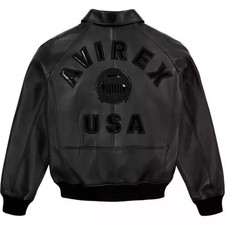 Avirex giacca uomo nera bomber