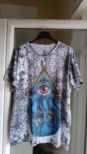 T-Shirt Blowhammer Uomo L "Octopus/Eye" Graphic – Made in Italy – Streetwear Des