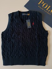 Maglione gilet intrecciato - maglione/gilet, in