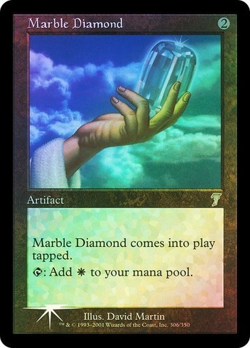 Mtg foil edizione marble - 7°,