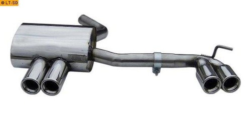 Scarico sportivo gestec duplex - sportivo,
