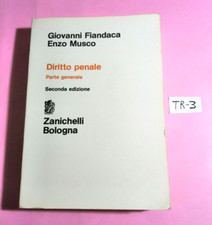 DIRITTO PENALE(PARTE GENERALE)-G. FIANDACA E E. MUSCO-2°EDIZIONE ZANICHELLI 1992