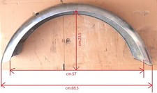 Parafango posteriore in acciaio inox per moto Ducati