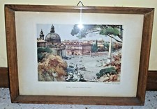 QUADRO STAMPA ROMA CON CORNICE