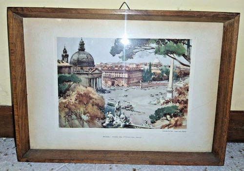 Quadro stampa roma con cornice - quadro,
