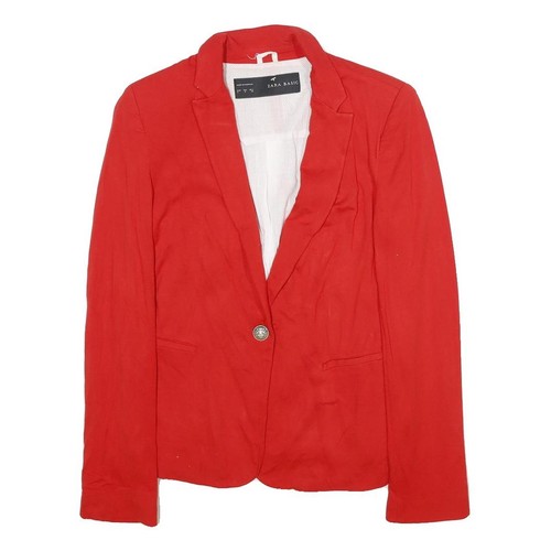 Zara womens red - red, giacca
