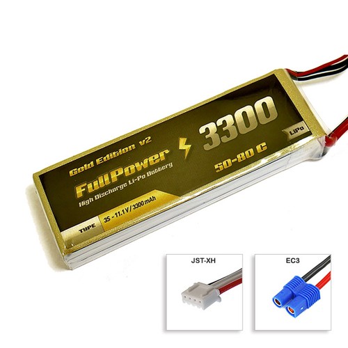 Fullpower batteria lipo - fullpower, 3s