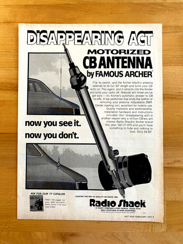 1977 stampa pubblicità radio - stampa,