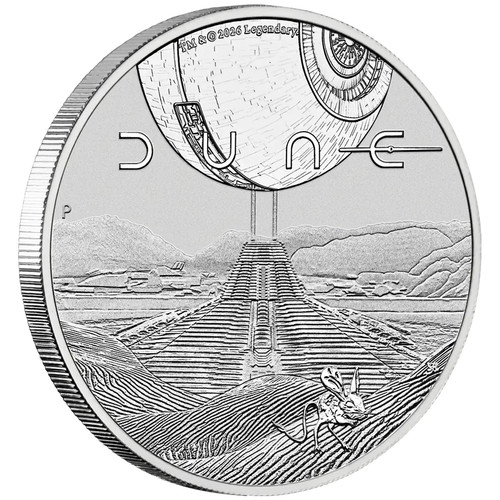 Moneta argento dune 2026 - moneta, dune™