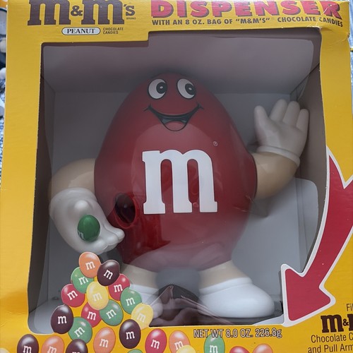 Dispenser arachidi rosso - m&m's,