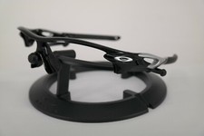 NUOVO autentico telaio Oakley Radarlock nero lucido - argento OO9181 OO9182 telaio