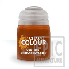 Gore-Grunta Fur, Contrast