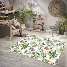 Tappeto antiscivolo gioco foglia verde 3D ZHUB195 tappeto fotografico Uta Naumann