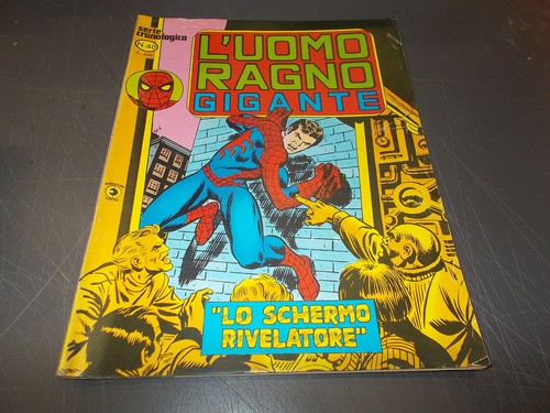 Uomo ragno gigante serie - l'uomo,