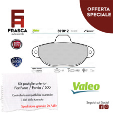 PASTIGLIE FRENO ANTERIORI Fiat	Panda	169	1.2 LPG 69 60 CV 2009-2013