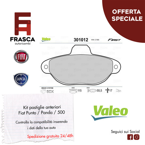 Pastiglie freno anteriori - freno,