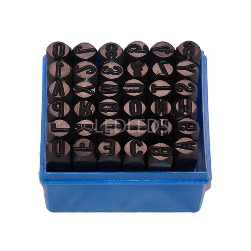 Punzoni alfanumerici 5mm - 36,