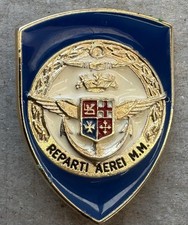 Distintivo Scudetto Reparti Aerei Marina Militare In Metallo