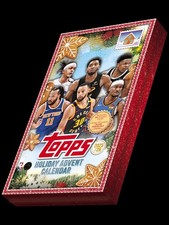 2025-26 Topps Holiday Advent Calendar Box NBA Basketball Countdown