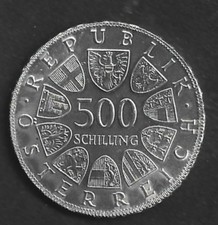 Autriche, 500 Schilling, 1980