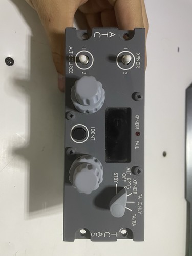 Transponder panel cockpit - transponder,