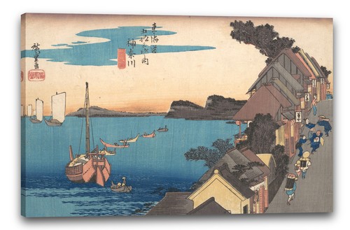 Tela cornice utagawa - utagawa, hiroshige