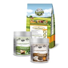 Cibo secco per cani insetti 7,5 kg integratore forza renale 250 g pelle e pelo 250 g