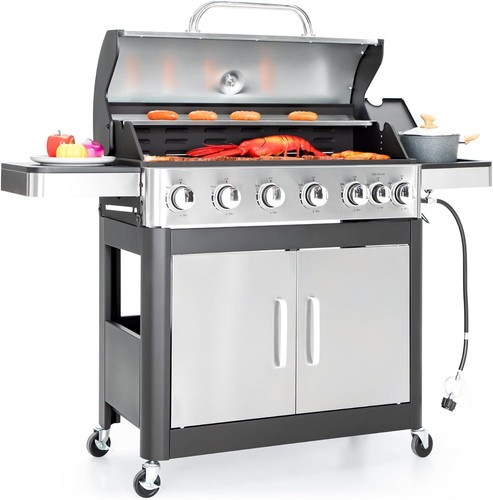Griglia gas propano fuochi - gas, 7