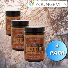 Youngevity Dr. Wallach Beyond Cioccolata Calda - Bidone da 12,7 once (Confezione da 3)