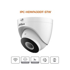 Dahua telecamera dome 4Mp Microfono Wi-Fi - SD - IPC-HDW1430DT-STW (2.8mm) S