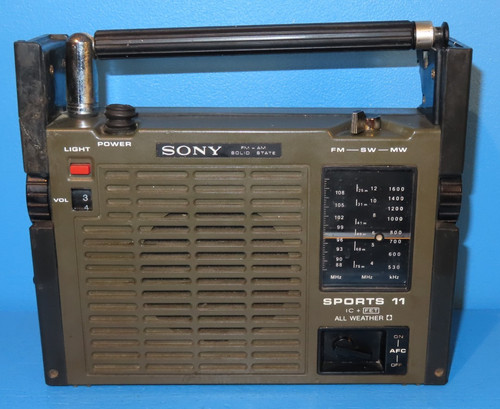 Sony sports icf 111b radio - sports, 11