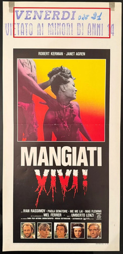 Locandina originale mangiati - originale,