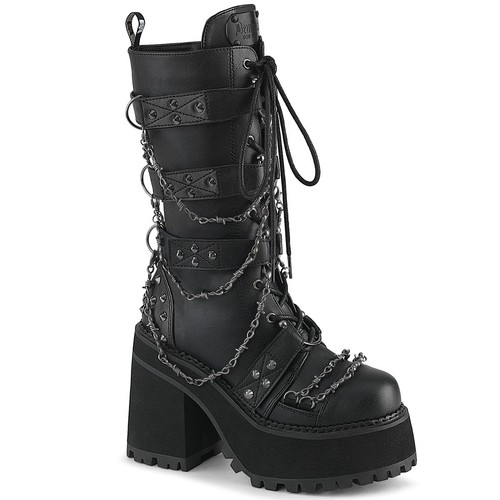 Black lace cyber goth - black, alt