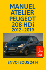 Manuel atelier peugeot - atelier,