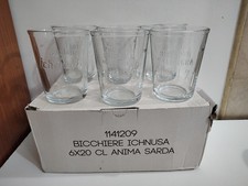 Birra Ichnusa  set 6 bicchieri