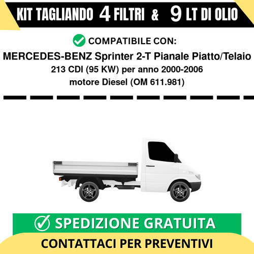 Tagliando per mercedes benz - tagliando, mercedes-benz