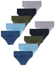 10 slip ragazzo 100% cotone