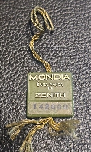 Zenith tag mondia original 70s - mondia,