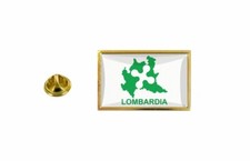 Spilla Pin Badge Pin's Bandiera Pays Cartolina Italia Provincia Lombardia