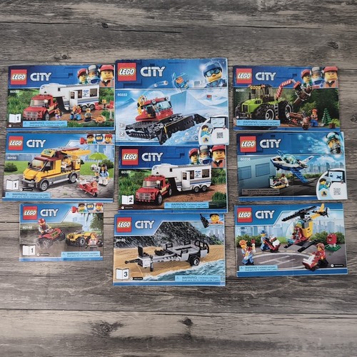 Lotto lego city manuali - city,