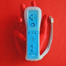 Telecomando ufficiale wii blu - telecomando,