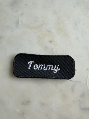 Tommy patch con etichetta - -,