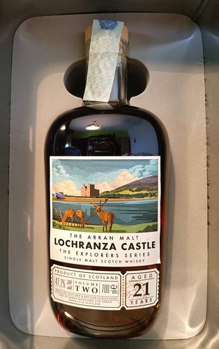 Whisky arran lochranza castle - arran,