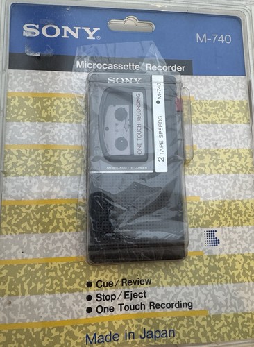 Sony japan 740 microcassetta - sony,