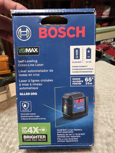 Bosch self leveling - self-leveling, cross-line