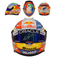 Casco Sergio Perez firmato