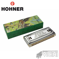 HOHNER ECHO HARP DO-SOL 54/64 Armonica Tremolo (come Bravi Alpini)